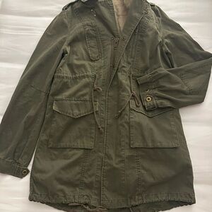 We The Free Olive Utility Jacket